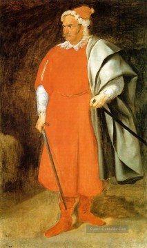 familie infanten don luis Ölbilder verkaufen - Der Buffoon Don Cristobal de Castaneda y Pernia aka Red Beard Porträt Diego Velázquez
